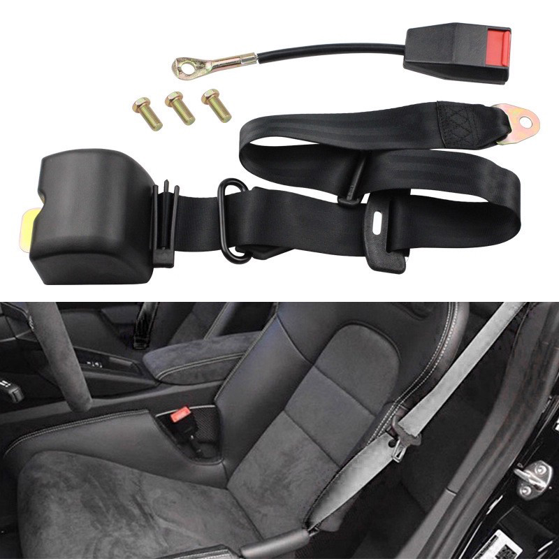 Swing Seat Belt - حزام أمان للسيارة ثلاثي النقاط قابل