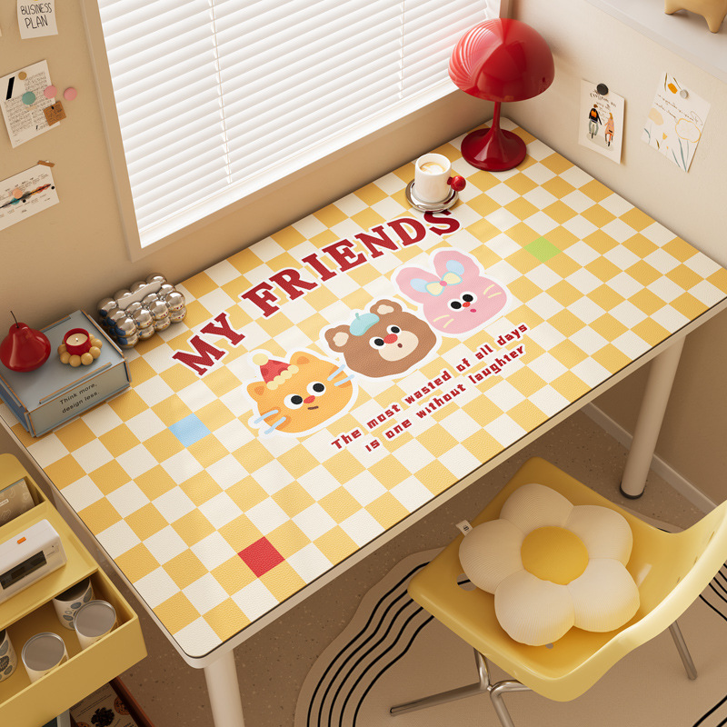 Kids Outdoor Mat Waterproof - وسادة مكتب جلدية مستطيلة للأطفال، حصيرة