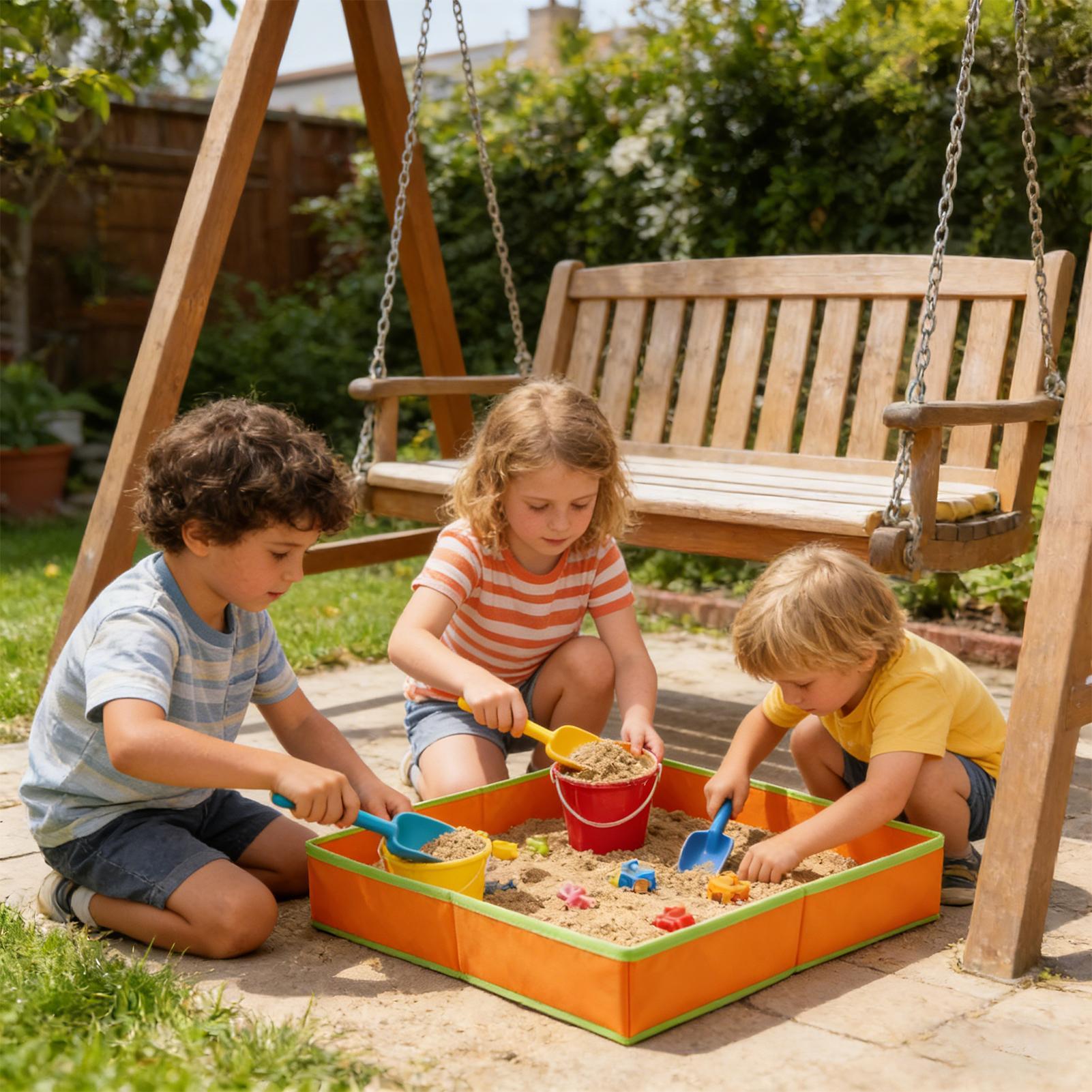 Kids Outdoor Mud Kitchen - طاولة رمل للأطفال، حوض رمل للعب