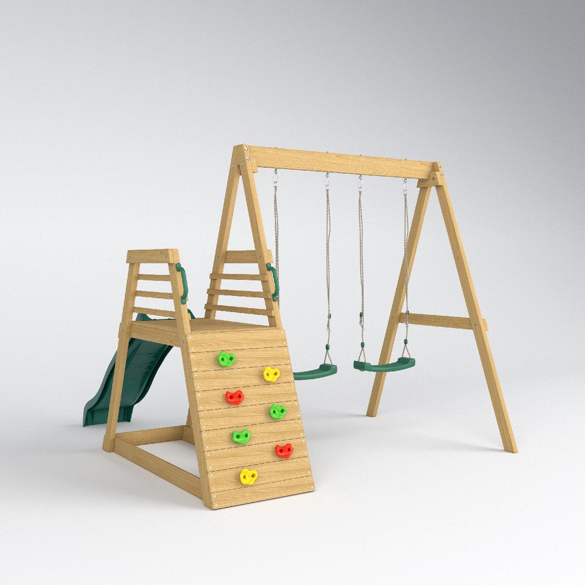 Kids Outdoor Swing And Slide - 2026 ملعب أطفال خارجي قابل للنفخ
