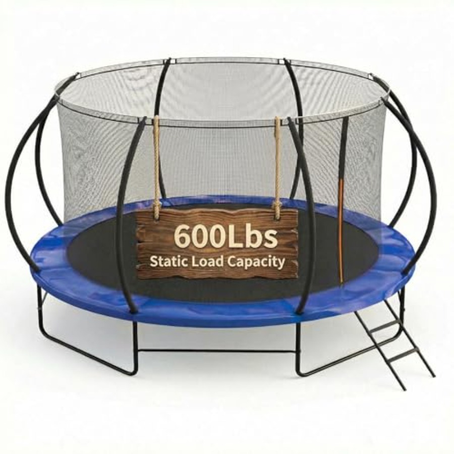Kids Outdoor Frame - ترامبولين خارجي للأطفال والكبار بإطار فولاذي