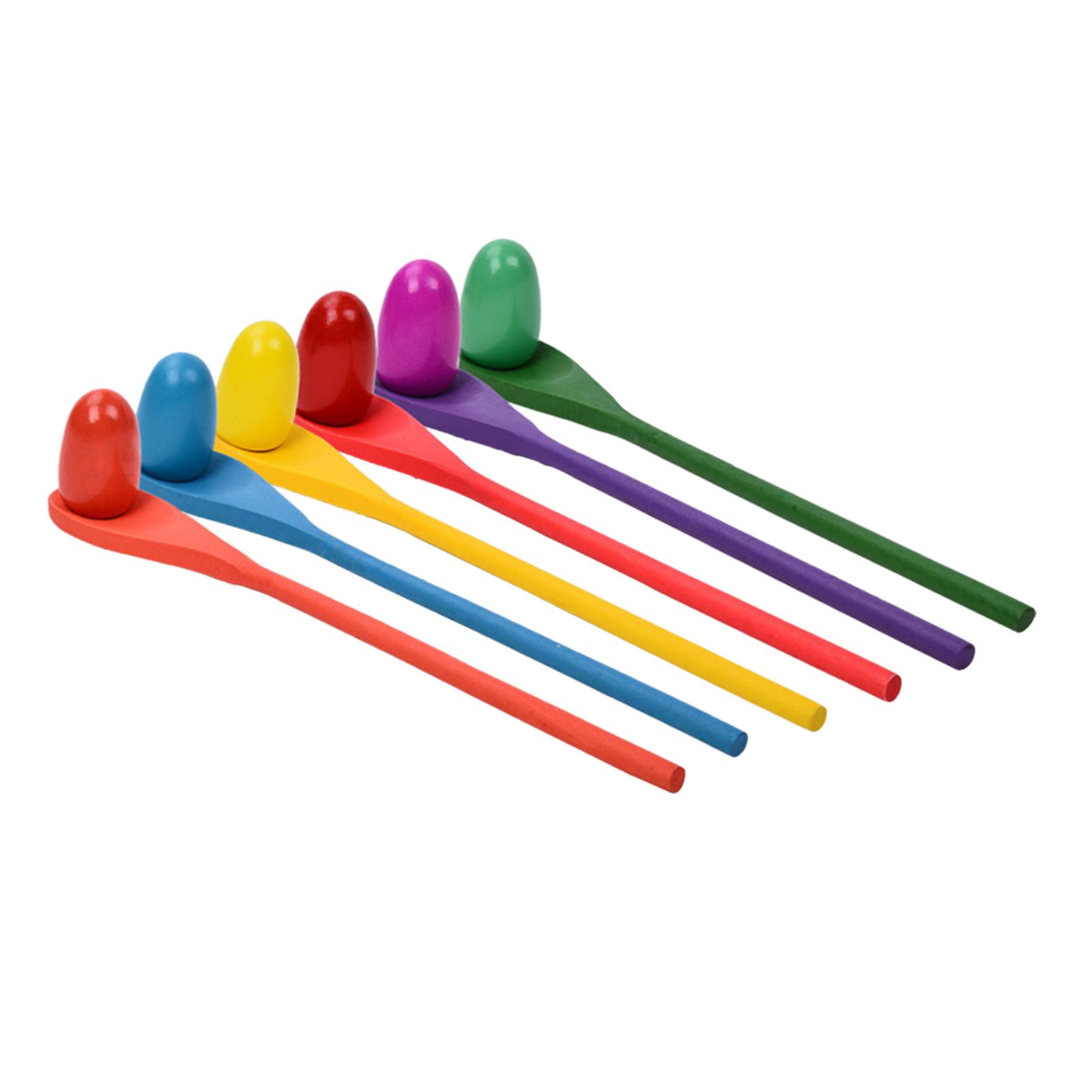 Kids Outdoor Yard Toys - لعبة سباق ملاعق البيض المكونة من