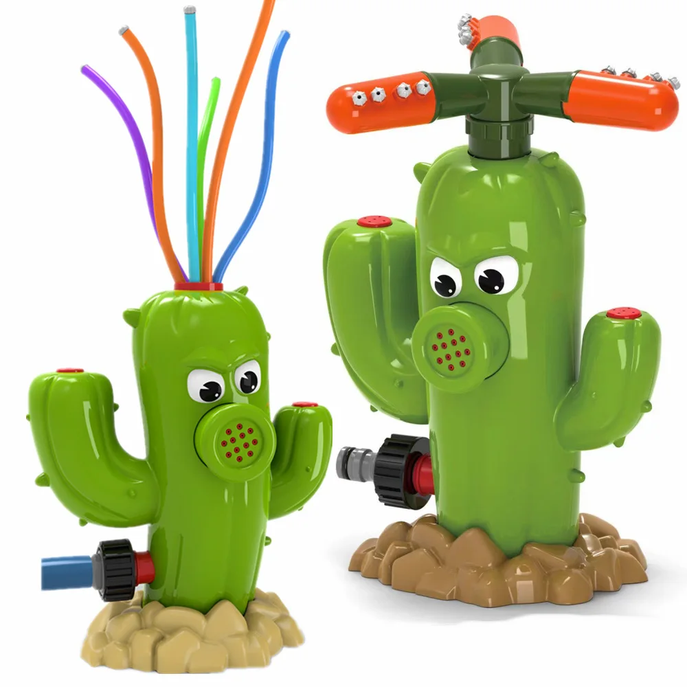 لعبة رش الماء على شكل صبار، مر - مراجعة Kids Outdoor Yard Toys وسعره