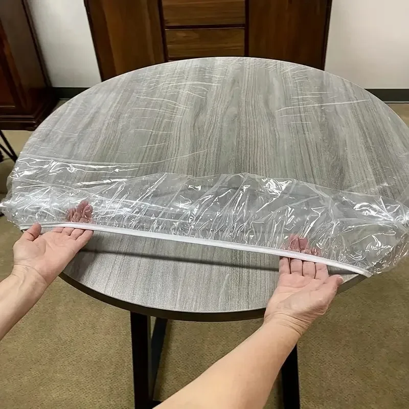 متعددة الأغراض مستديرة شفافة ب - مراجعة Kids Outdoor Folding Table وسعره