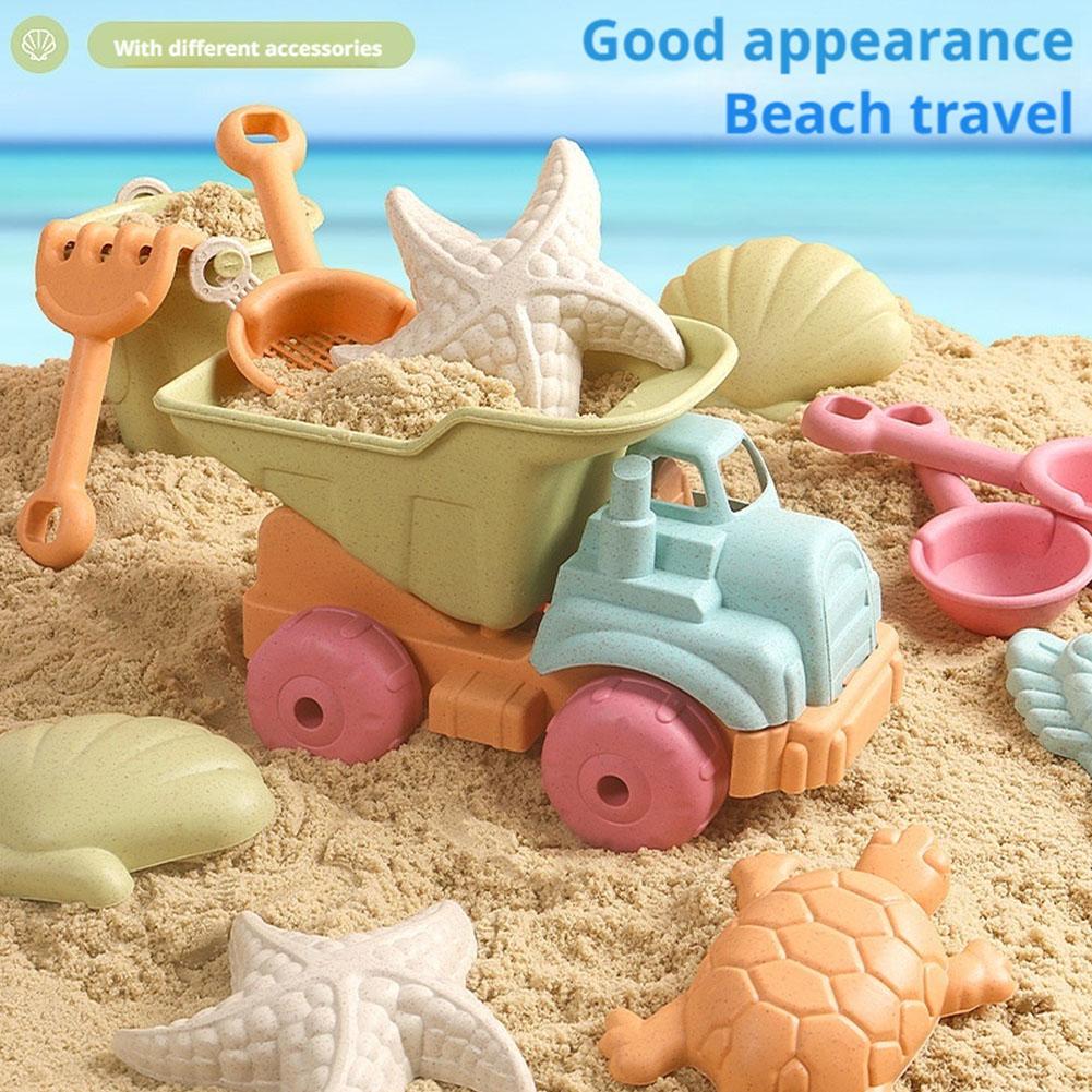 مجموعة ألعاب رمل الشاطئ 7 قطع  - مراجعة Kids Outdoor Mud Kitchen وسعره