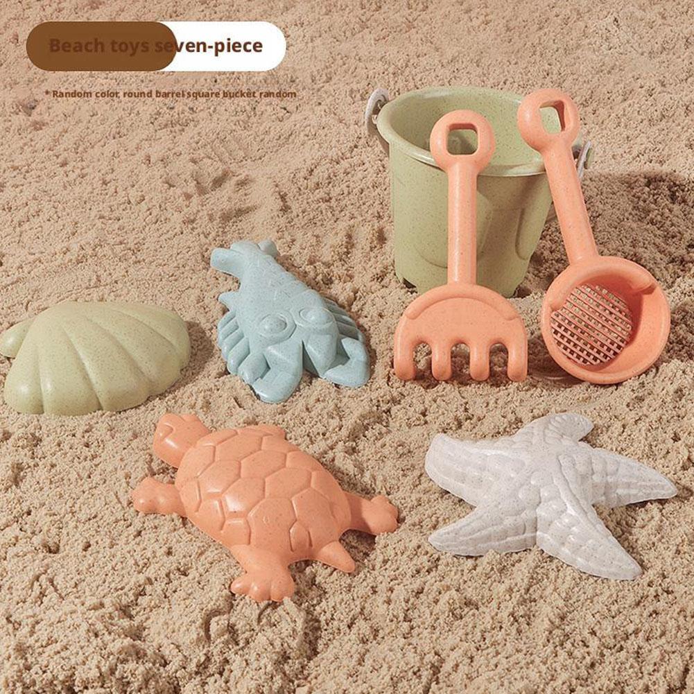 مجموعة ألعاب رمل الشاطئ 7 قطع  - مراجعة Kids Outdoor Mud Kitchen وسعره