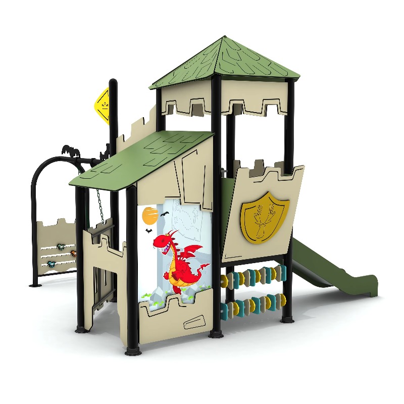 مجموعة ألعاب خشبية خارجية مع ب - مراجعة Kids Outdoor Climbing Structure وسعره