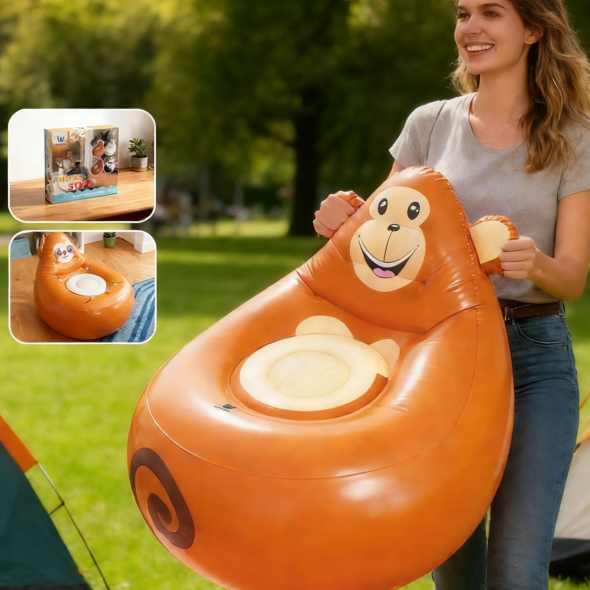 أريكة كسولة قابلة للنفخ للأطفا - مراجعة Kids Outdoor Lounge وسعره