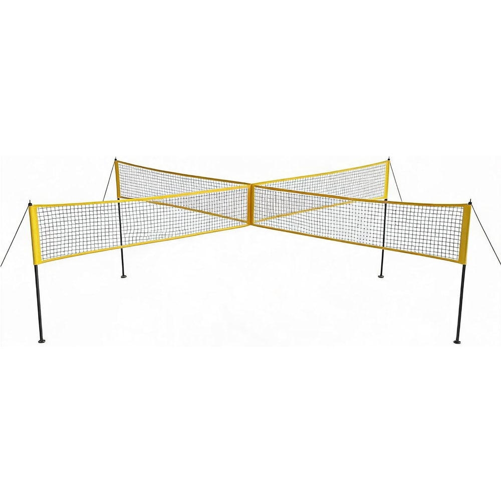 مجموعة شبكة كرة الطائرة رباعية - مراجعة Kids Outdoor Volleyball Net وسعره