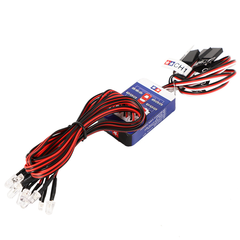 AS96-3X 12 LED طقم الإضاءة توج - مراجعة Tamiya Model Rc Car وسعره