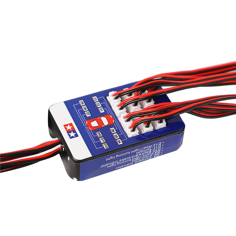 AS96-3X 12 LED طقم الإضاءة توج - مراجعة Tamiya Model Rc Car وسعره