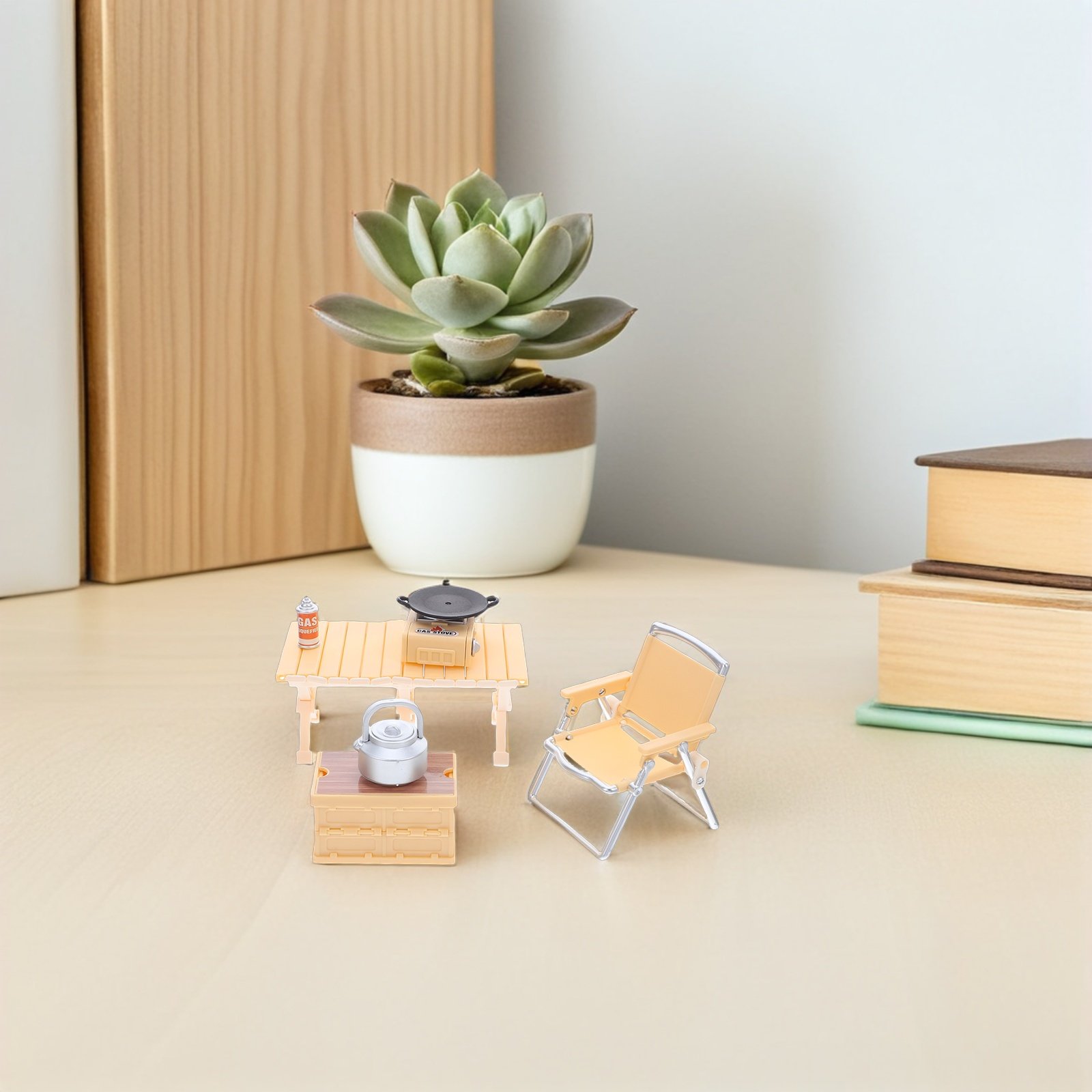 مجموعة أثاث تخييم مصغر: كراسي  - مراجعة Kids Outdoor Folding Table وسعره