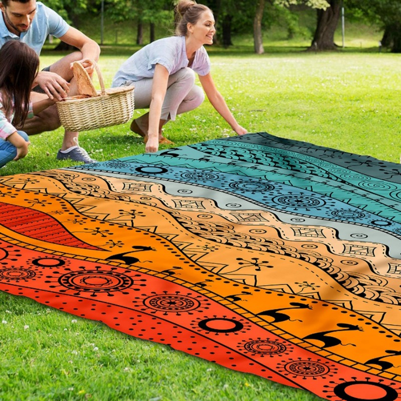 بطانية شاطئ كبيرة مقاومة للماء - مراجعة Kids Outdoor Mat Waterproof وسعره