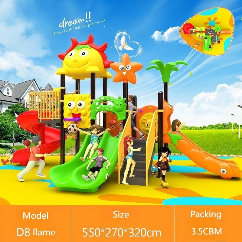 مجموعة أرجوحة من الفولاذ والبل - مراجعة Kids Outdoor Swing And Slide وسعره