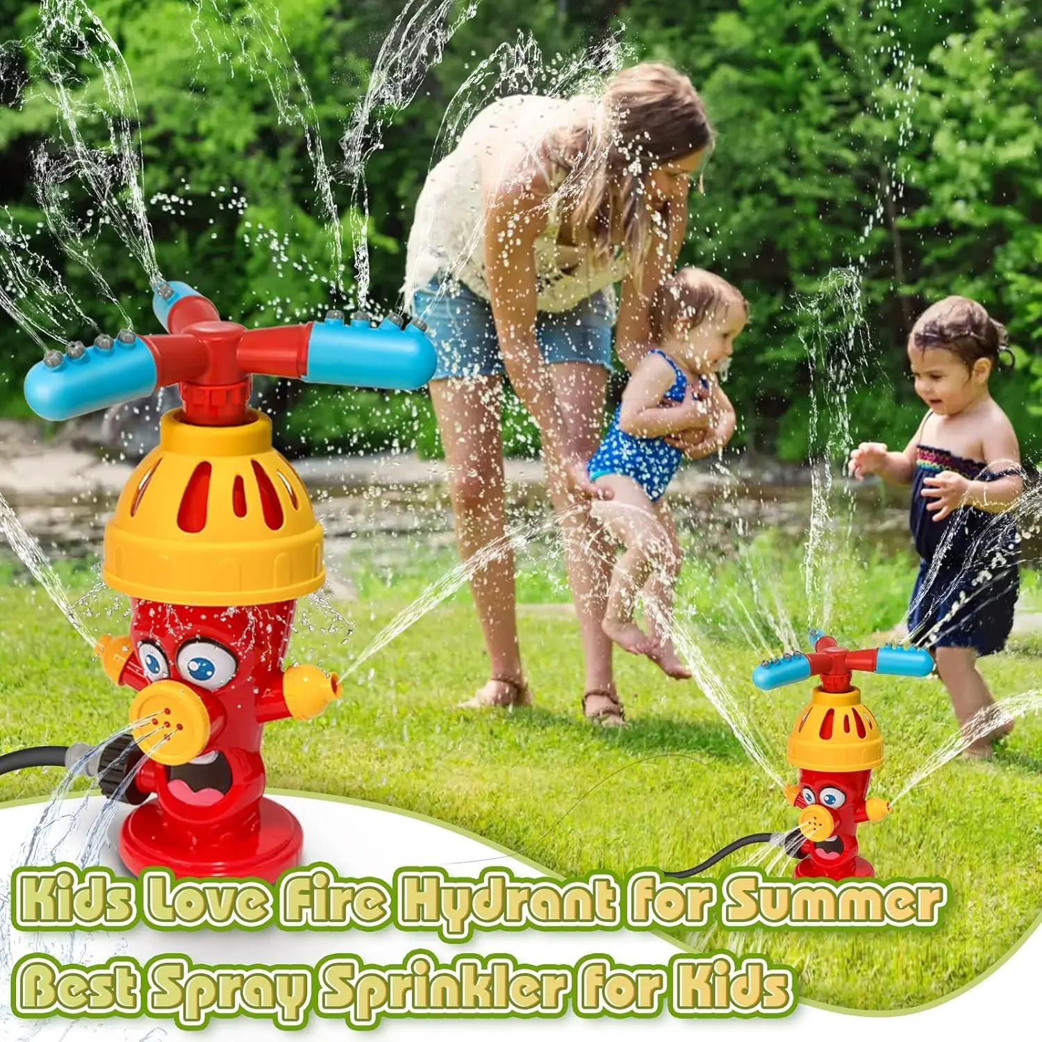لعبة رش الماء على شكل صنبور، م - مراجعة Kids Outdoor Yard Toys وسعره