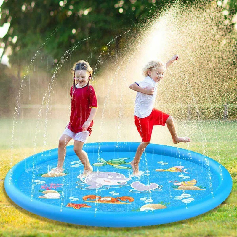 حمامات رذاذ الماء للأطفال في ا - مراجعة Kids Outdoor Yard Toys وسعره