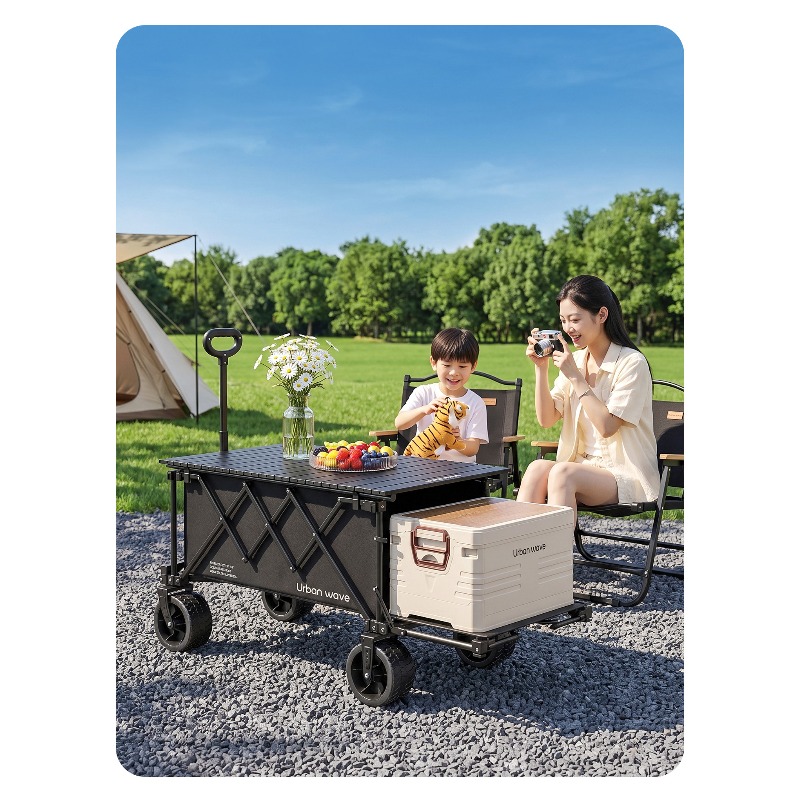 عربة تخييم قابلة للطي للاستخدا - مراجعة Kids Outdoor Set وسعره