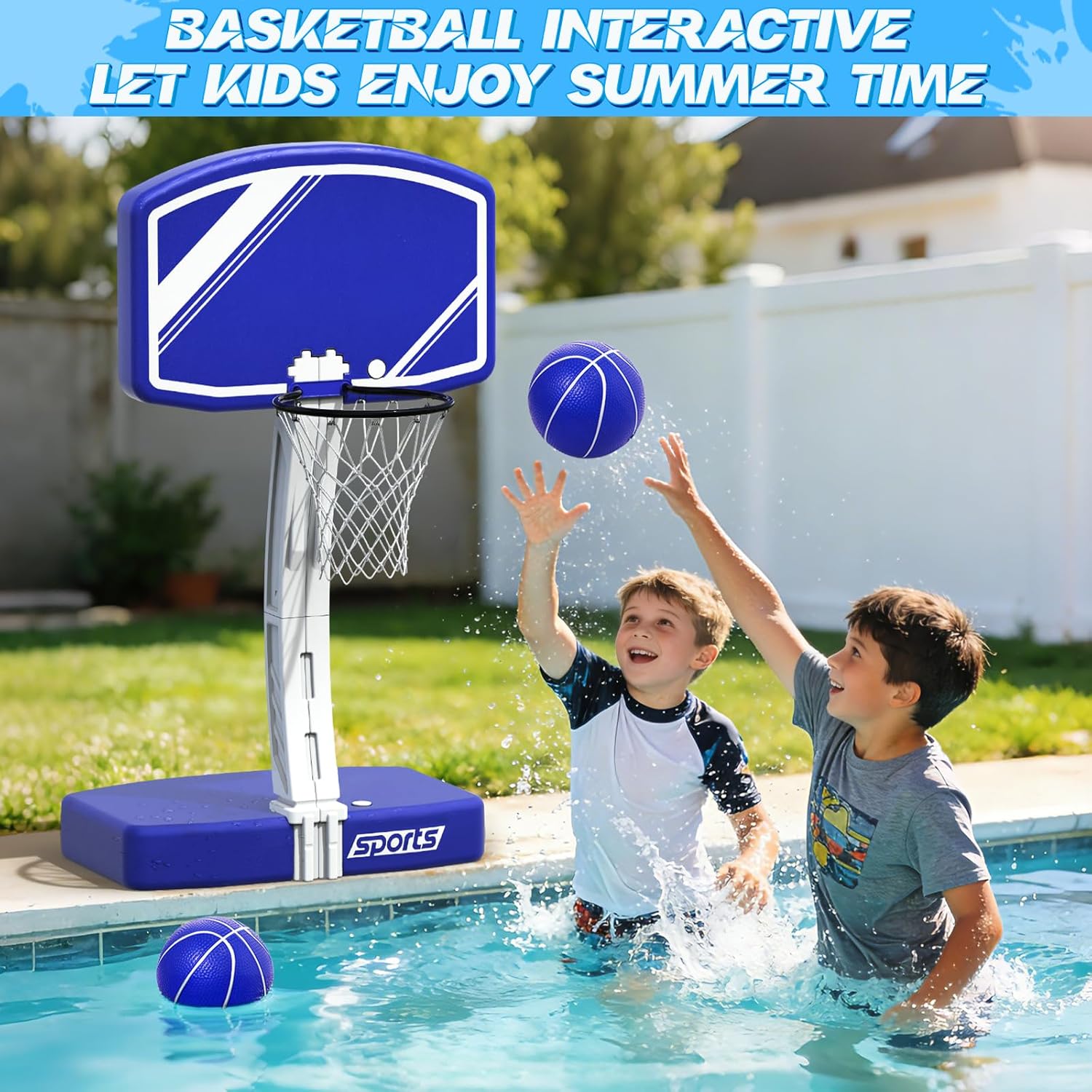 مجموعة 2 في 1: طوق كرة سلة وشب - مراجعة Kids Outdoor Volleyball وسعره