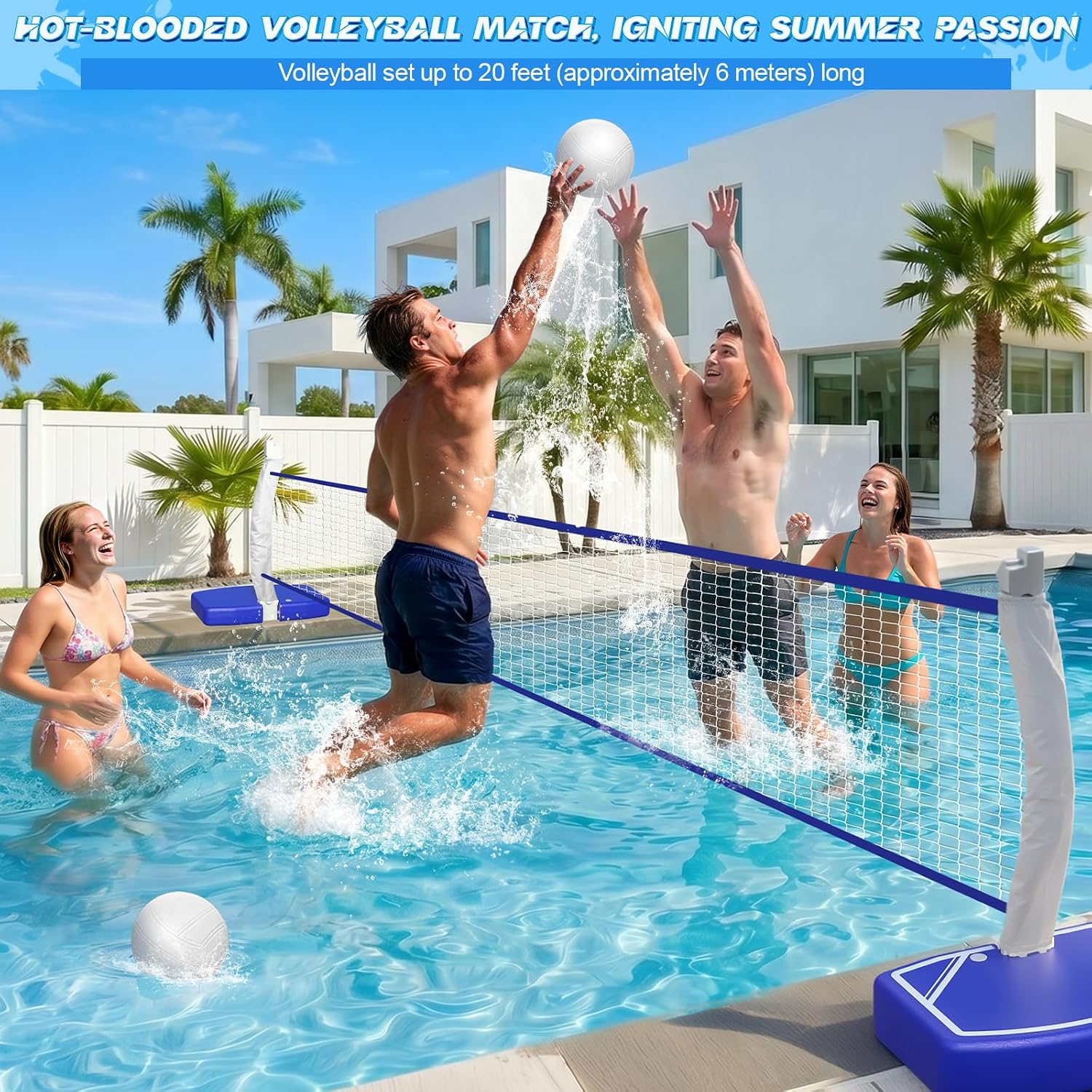 مجموعة 2 في 1: طوق كرة سلة وشب - مراجعة Kids Outdoor Volleyball وسعره
