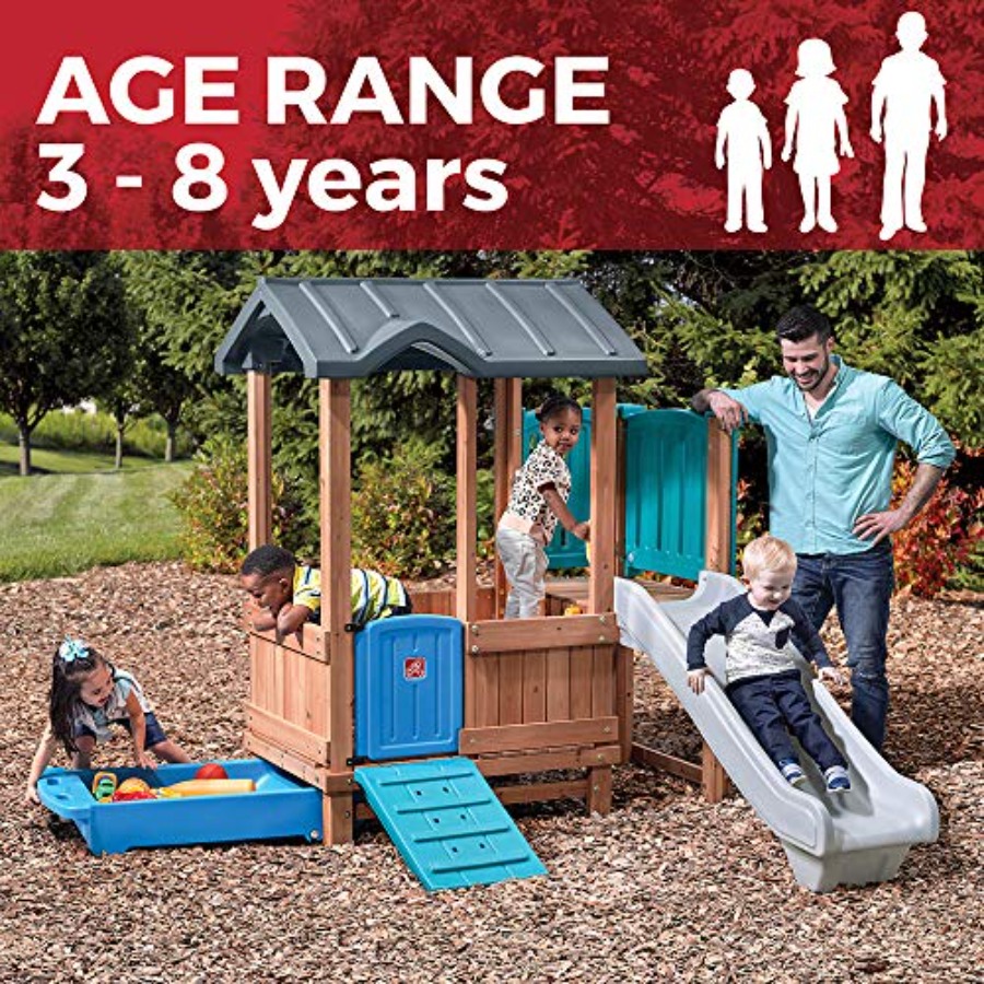 مسرح وودلاند أدفونشر، مجموعة ل - مراجعة Kids Outdoor Swing And Slide وسعره