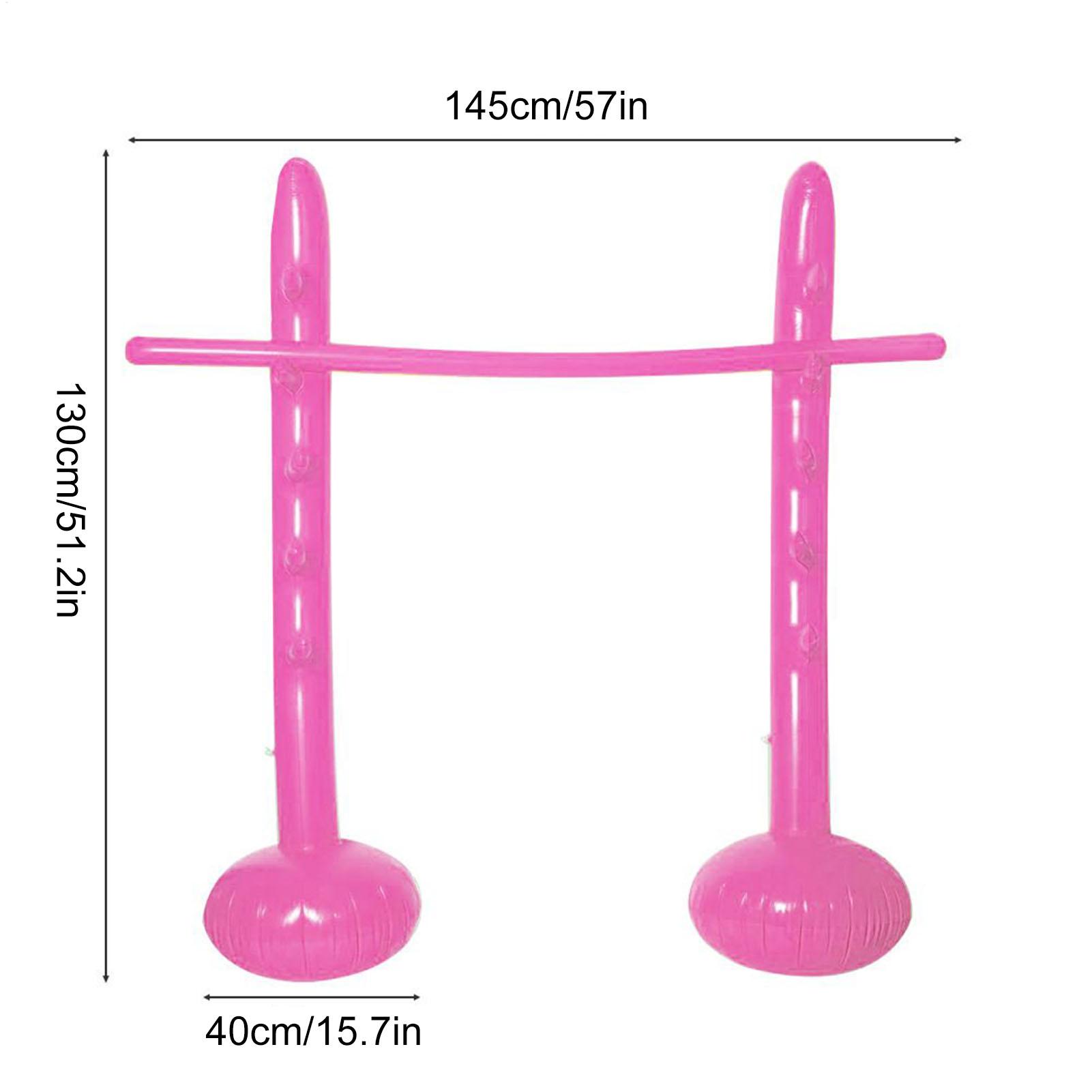 عمود ليمبو قابل للنفخ وقابل لت - مراجعة Kids Outdoor Yard Toys وسعره