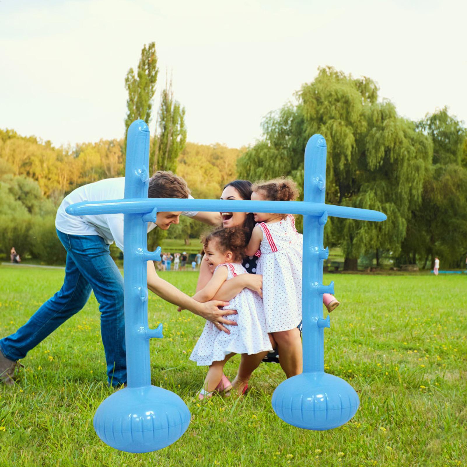 عمود ليمبو قابل للنفخ وقابل لت - مراجعة Kids Outdoor Yard Toys وسعره