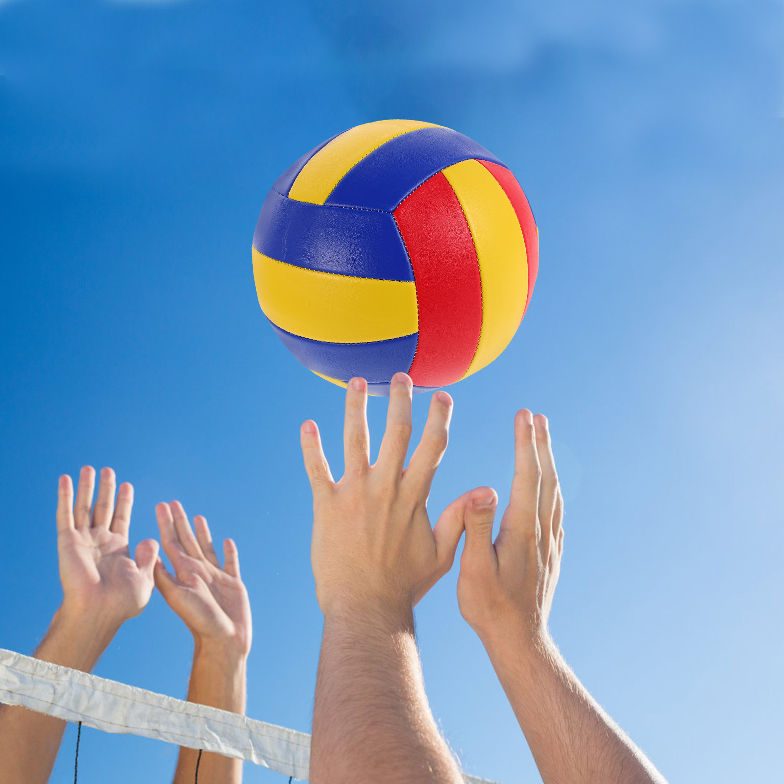 كرة طائرة شاطئية مخيطة للتدريب - مراجعة Kids Outdoor Volleyball وسعره
