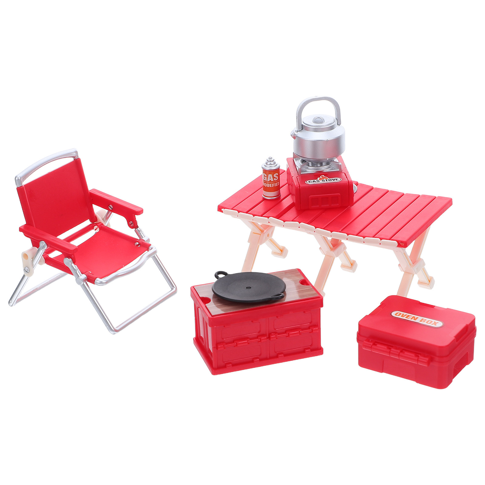 مجموعة أثاث تخييم مصغر: كراسي  - مراجعة Kids Outdoor Folding Table وسعره