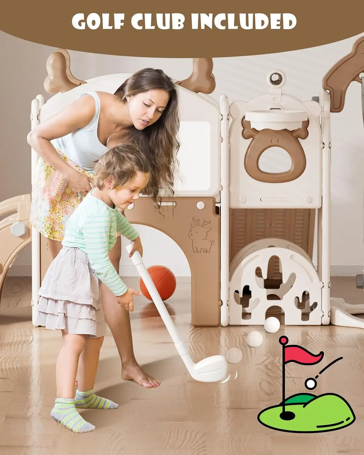 مجموعة ألعاب للأطفال الصغار 13 - مراجعة Kids Outdoor Swing And Slide وسعره