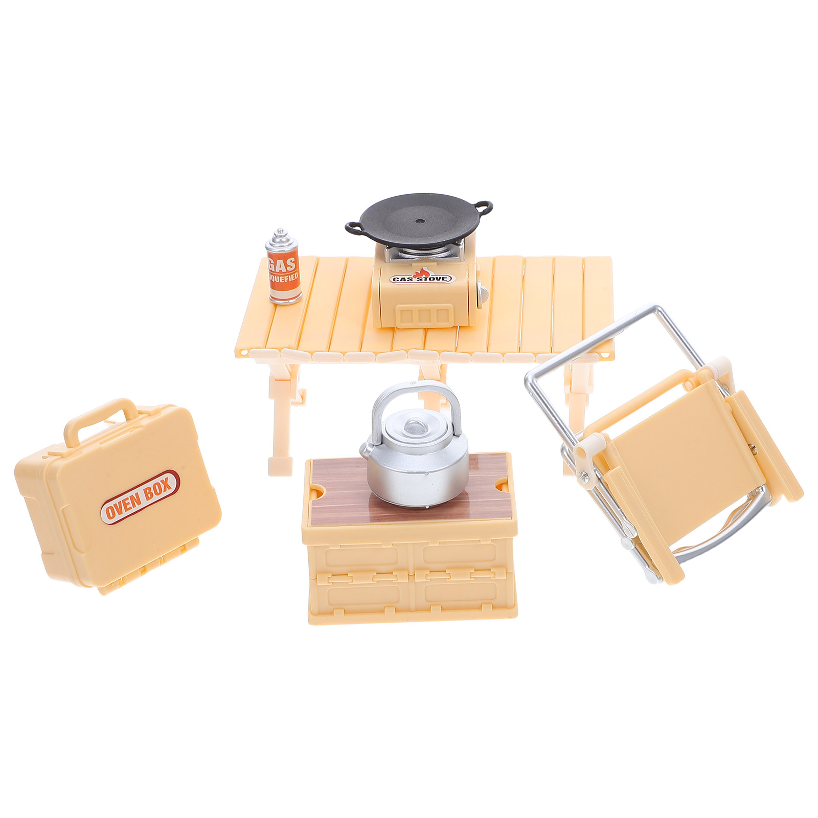 مجموعة أثاث تخييم مصغر: كراسي  - مراجعة Kids Outdoor Folding Table وسعره