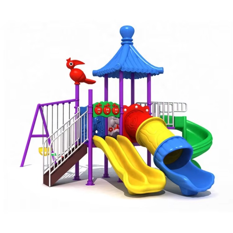 الجملة السعر المنخفض في الهواء - مراجعة Kids Outdoor Swing And Slide وسعره
