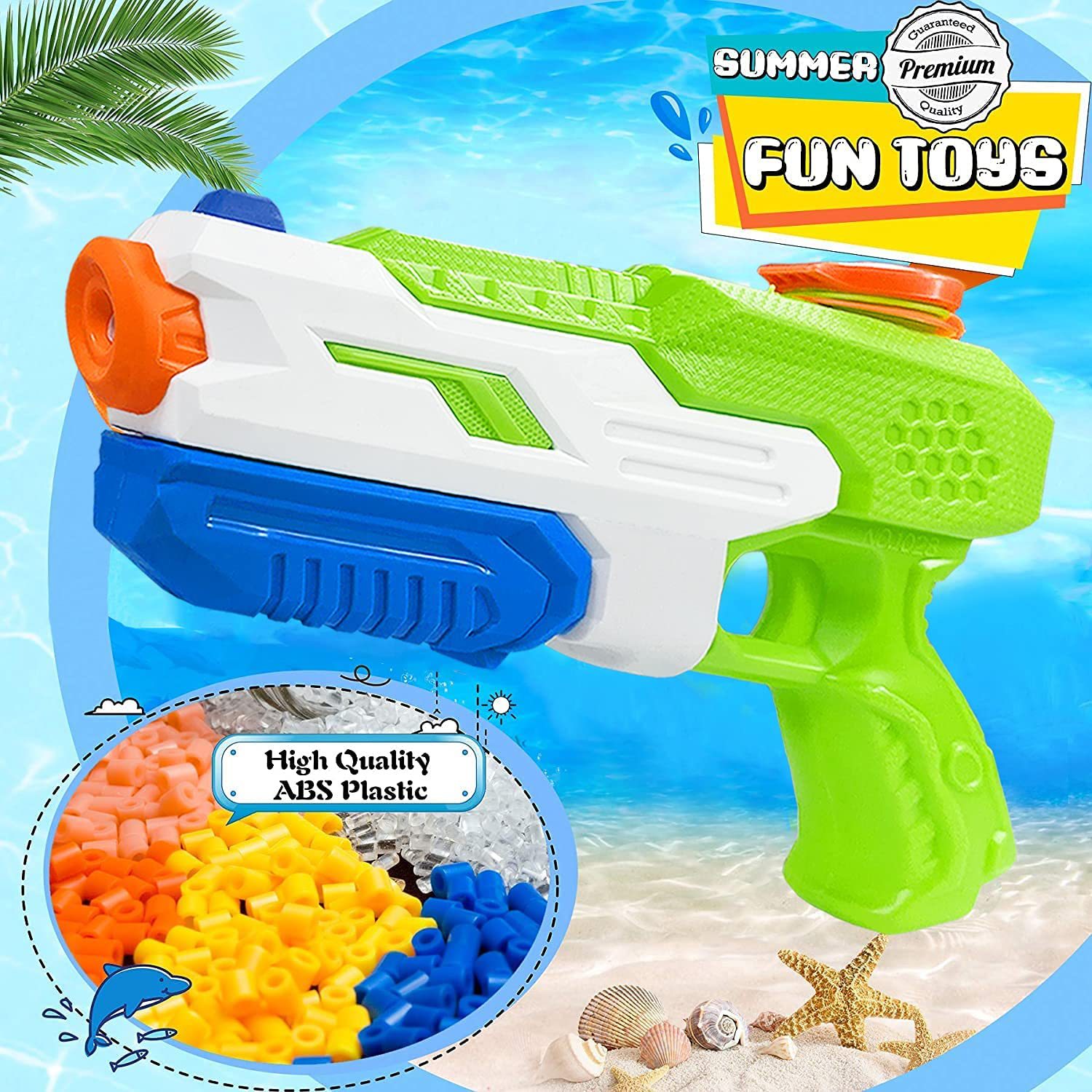 مسدسات مياه بسعة 600 سي سي، مس - مراجعة Kids Outdoor Yard Toys وسعره
