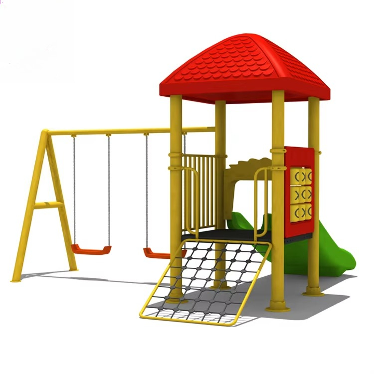 معدات ملعب من الفولاذ، أرجوحة  - مراجعة Kids Outdoor Swing And Slide وسعره