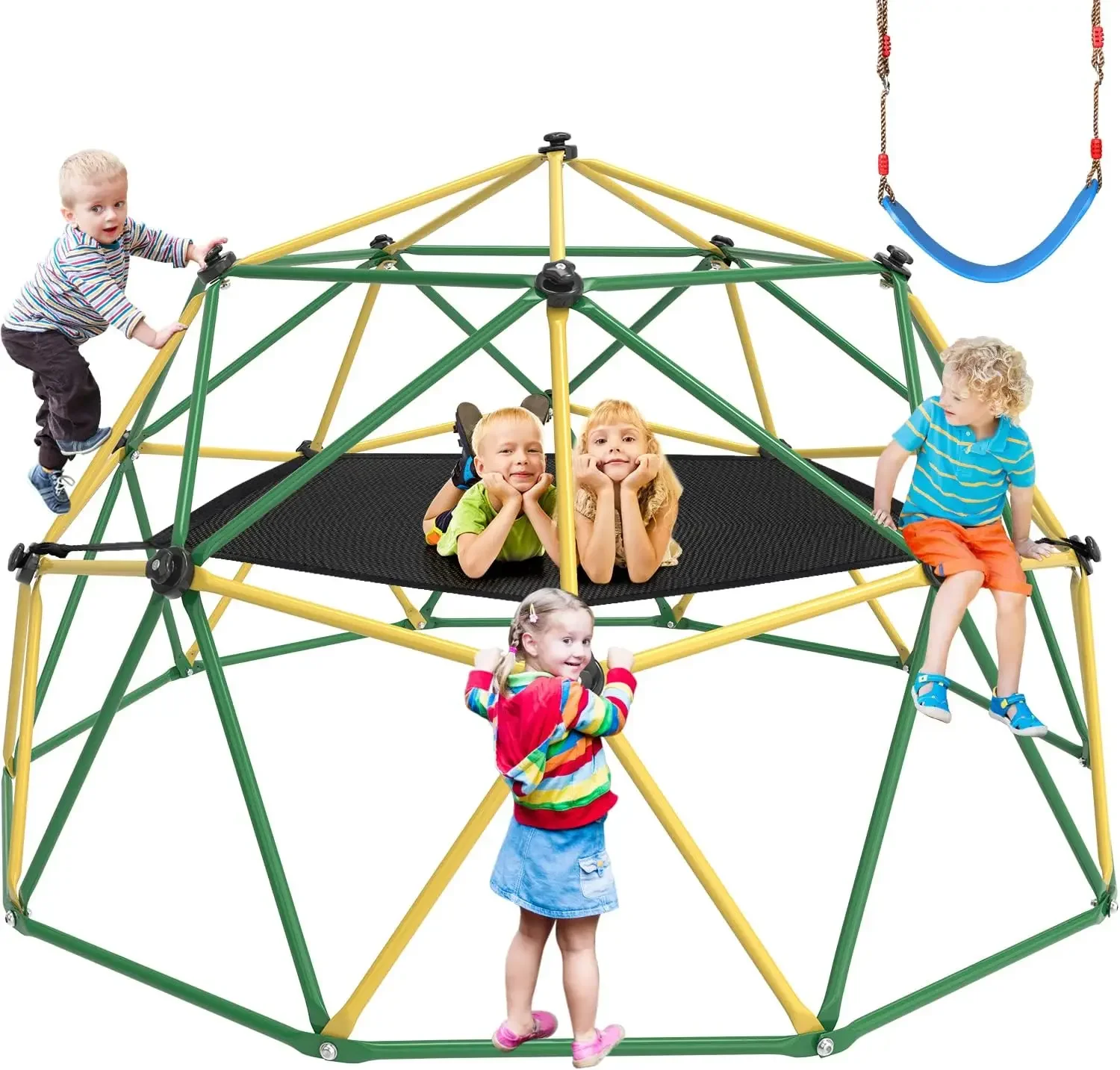 قبة تسلق GIKPAL، قبة تسلق بقطر - مراجعة Kids Outdoor Jungle Gym Dome وسعره