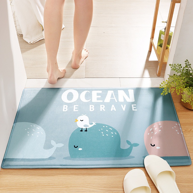 سجادة ترحيب على شكل أرنب للباب - مراجعة Kids Outdoor Mat Waterproof وسعره